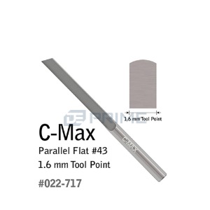 GL) C-MAX 조각도, Parallel Flat #43