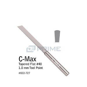 GL) C-MAX 조각도, Tapered Flat, #40, 1.0mm
