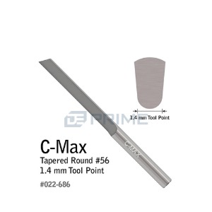 GL) C-MAX 조각도, Tapered Round #56