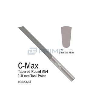 GL) C-MAX 조각도, Tapered Round #54